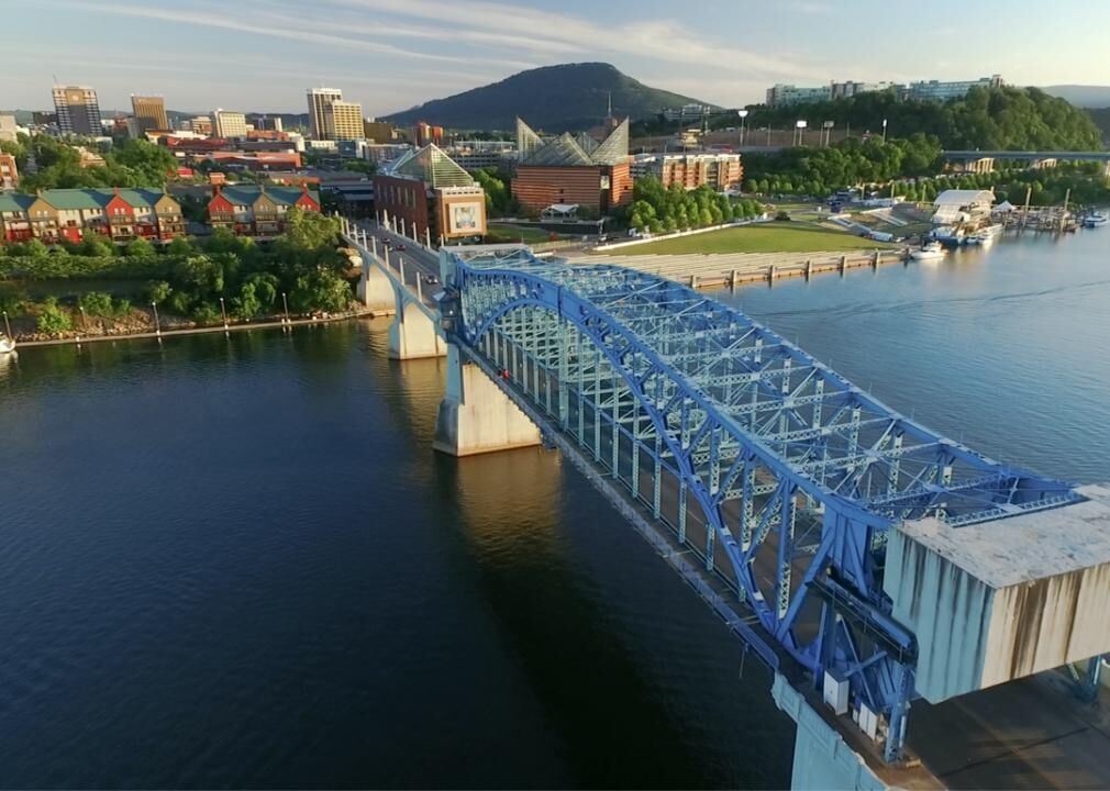 #4. Chattanooga, Tennessee, Georgia